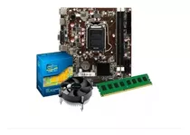 Kit Core I5 3470 C/ Cooler + Placa Mãe Hdmi + Memória 8gb