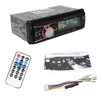 Radio De Auto 1 Din Bluetooth Usb Mp3 Microsd Aux Fm  213037