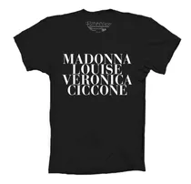 Madonna Playeras Mdna Madonna Louise Veronica Ciccone