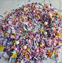 Sprinkles Comestibles (granas) - Arcoiris