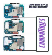 Conector Fpc Samsung A22 A32 A02 A12 A52 (78 Pines) X3 Uni