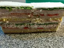 Sándwiches De Miga Triples - Catering Para Todo Eventos