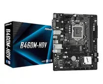 Placa Mãe Asrock B460m-hdv, Lga 1200, Micro Atx, Ddr4, Wifi