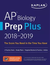 Libro: Ap Biology Prep Plus 2018-2019: 2 Practice +