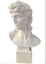 Imagem Busto Eros 30cm Estátua Gesso Cru