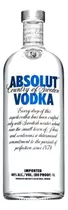 Vodka Absolut Natural 1 Lt 03 Unidades