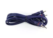 Cable 2 Rca A 2 Rca 1.80 Mts Doble Aislacion Reforzado Esdj