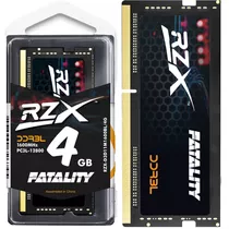 Memória Ram Notebook Rzx Fatality Ddr3 4gb 1600mhz 1.35v Pc3l-12800 Sodimm