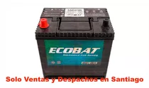 Bateria 60 Amp 450 Cca Borne Estandar Marca Ecobat