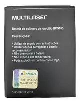 Bateria Bcs105 Nova Multilaser F P9131 Original