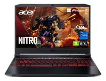 Acer Nitro 5 Gaming Core I7-11800h Rtx 3050ti 15.6  144hz