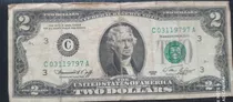 Billete D Dos Dólares 