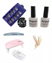 Kit Uñas Soft Gel/press On Mymventas  + Regalo