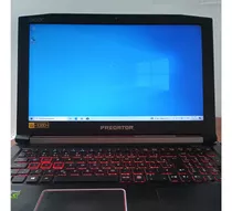 Notebook Gamer Acer Predator 300 - 1tb Nvme - 16gb - Gtx1060