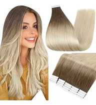 Fshine Extensions Humanos Cabello Natural Balayage 29v9c