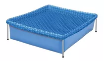 Piscina Estructural Rectangular Botafogo Lar & Lazer Pis0627 Con Capacidad De 400 Litros De 1.15m De Largo X 1.06m De Ancho De 11m De Diámetro  Azul