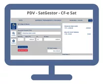 Pdv - Programa Para Emitir Cupom Fiscal Eletrônico Cf-e Sat