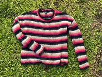 Buzo Sweater Forever 21 De Colores (8z) Lana Suave