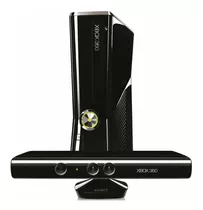 Microsoft Xbox 360 + Kinect Slim 250gb Holiday Value Bundle With Kinect Cor  Preto