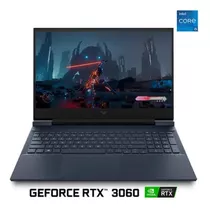 Notebook Gamer Hp Victus 16-d0514la Ram8 Ssd512 Rtx 3060 6gb Color Azul