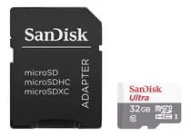 Cartão 32gb Micro Sd Hc Sandisk Ultra Class 10 100mb/s Uhs-1