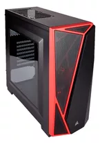 Case Corsair Spec-04 Carbide Series Rojo Gabinete Gaming Usb