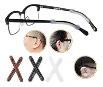 4 Sujetadores Antideslizante Silicona Gafas Patillas Montura