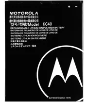 Bateria Pila Motorola Moto E6 Plus Kc40 Con Garantia