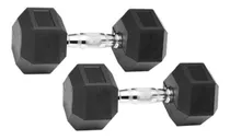 Set Par De Mancuernas Hexagonal 10 Kg Por Unidad - Fitness