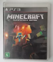 Minecraft Ps3 Em Português Mídia Física Original