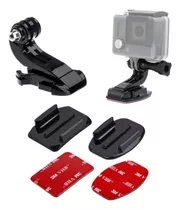 Suporte Capacete Moto Adesivo Gopro Xtrax Eken Go Pro Xiaomi