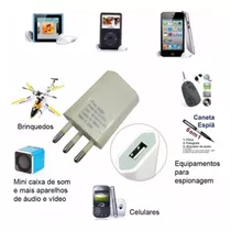 Carregador Tomada Universal Usb 5v 1a Multiuso 