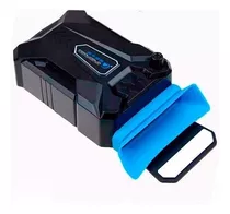 Cooler Exaustor Portátil Usb Retirar Ar Quente Notebook Cool Cor Preto Cor Do Led Azul