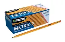 Lapiz Metrico 2hb Caja Con 100 Pz Dixon