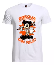 Remera Estampada Varios Diseños Mickey Mouse Ultraviolento