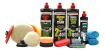 Kit Tratamiento Acrilico Completo Full Pulido Menzerna Detailing