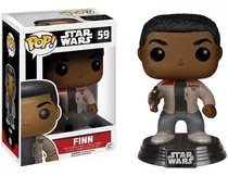 Boneco Funko Pop Star Wars Episodio Vii Finn #59