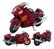 Miniatura Moto Suzuki Hayabusa Coleção Ferro 1/18 Welly - F