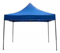 Tenda Arcani Sanfonada Gazebo 3x3 Articulada Pesca Barraca Praia Cor Azul