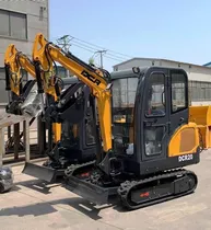 Miniexcavadora Mini Excavadora 24hp Cabina Garra 2ton Dcr777