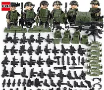Militar Mini Figuras Soldado Juguete-fbi Federales Fuerzas