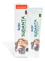 Pasta Dental Sudanta Sri Sri Natural Vegan Libre Fluor 200gr