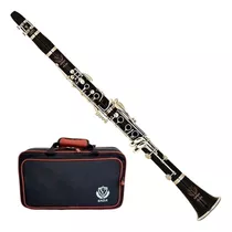 Clarinete Eagle Cl04n Em Sib Com Estojo