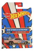 Pontiac Gto 67 Stars Stripes Edicion Limitada Hot Wheels