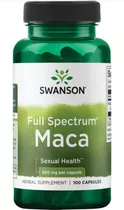 Maca 500 Mg X 100 Cap - Unidad a $950