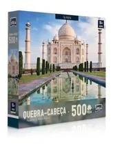 Quebra-cabeça Maravilhas Do Mundo Moderno: Taj Mahal 500 Pç