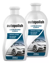 Lustre Intenso Clásico Autopolish 450ml Quita Rayas Pack X2