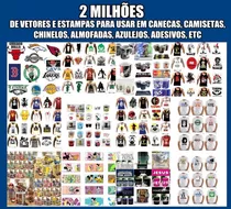 Pack 300 Mil Estampas Sublimação - Grafica Completa - 2023