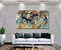 Cuadro De Kandinsky Composition 5 Canvas 1. X 70 Envios 