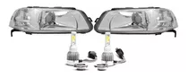 Juego Optica Vw Gol Country 2003 2004 2005 Cd +cree Led